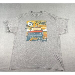 Luke Combs‎ Outrunning Your Memory T-Shirt Size XL Graphic Country Music Tee